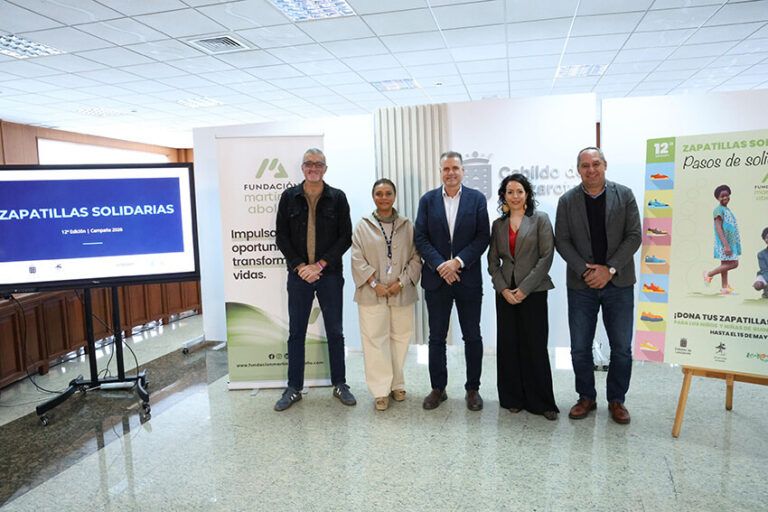 Noticias | Cabildo y Fundación Martínez Abolafio presentan la XII edición de la campaña ‘Zapatillas Solidarias’