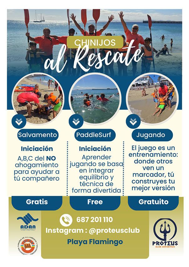 Noticias Yaiza | “Chinijos al Rescate” llega este sábado 14 de febrero a Playa Blanca