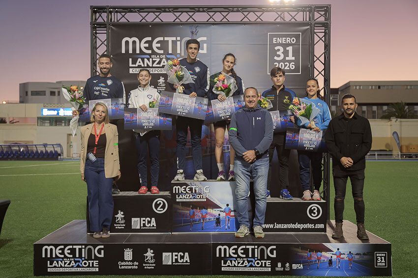 Noticias | Apasionante jornada para el atletismo canario con el I Meeting Isla de Lanzarote