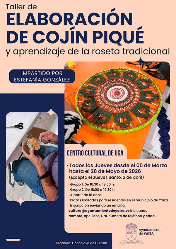 Yaiza lanza una nueva oferta de talleres formativos y desarrollo de habilidades