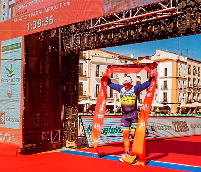 Noticias | Lionel Morales se proclama Campeón de España de Duatlón Paralímpico en Cáceres