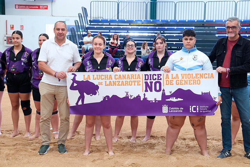 El Cabildo conmemora el 8M con la iniciativa ‘Terrero en igualdad’ en la Ciudad Deportiva