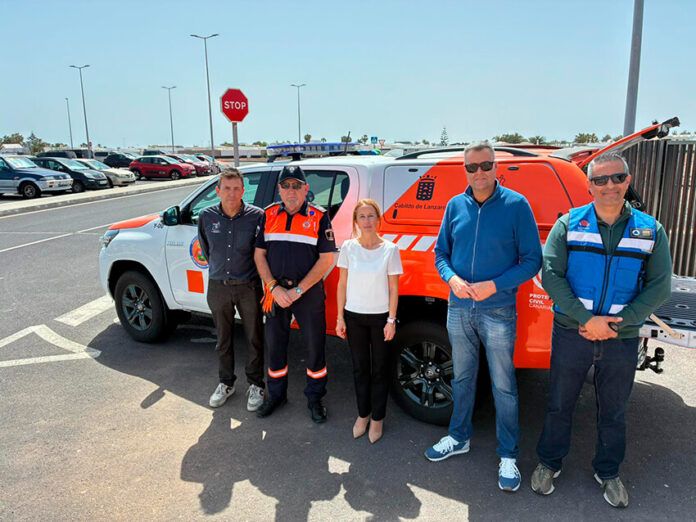 Noticias | El Consorcio de Seguridad y Emergencias subvenciona la adquisición de un nuevo vehículo para la Protección Civil de Yaiza