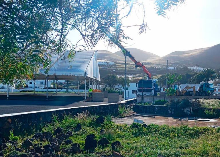 Noticias Yaiza | El PP alerta de las obras en la carpa de Uga y pide transparencia al Gobierno de Yaiza