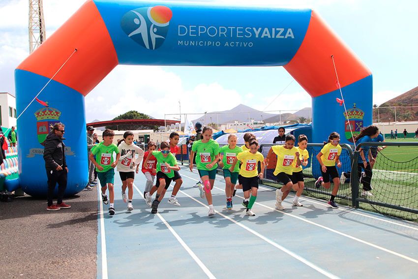 Las Olimpiadas Escolares Yaiza confirman su objetivo integrador