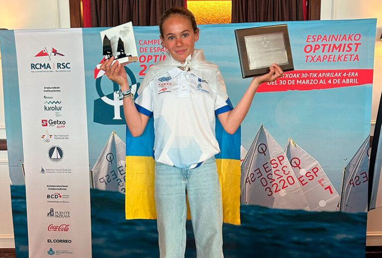 Noticias Playa Blanca | La sureña Lola Carrión, campeona de España de Optimist en categoría sub´13