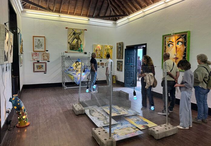 Noticias Yaiza | ‘Inefable’ abre en Yaiza una puerta al universo interior de Félix Pinedo