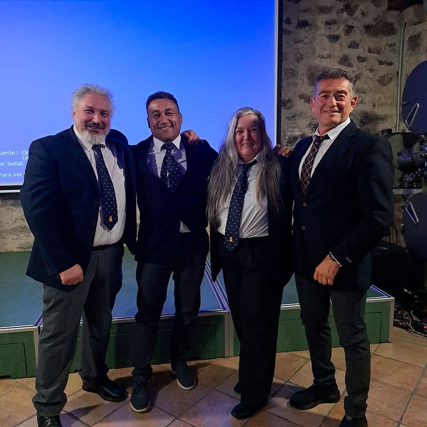 Wellington Castro, en el Curso Nacional de Arbitraje de Kenpo celebrado en País Vasco