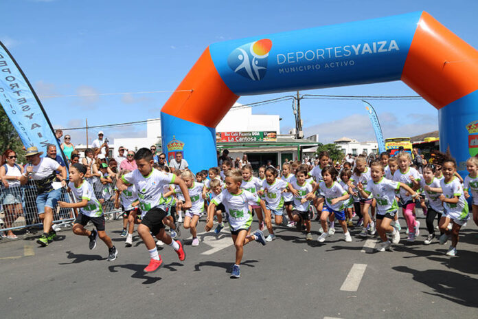 Benjamines Noticias Yaiza | La Wine Run Kids desata la alegría en las calles de Uga