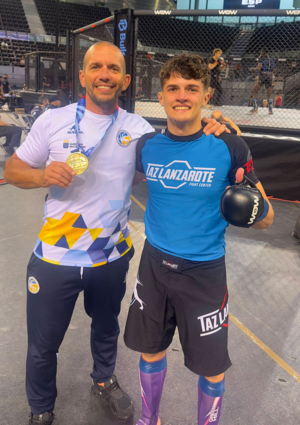 Noticias | Saulo Hernández se proclama Campeón de España de MMA