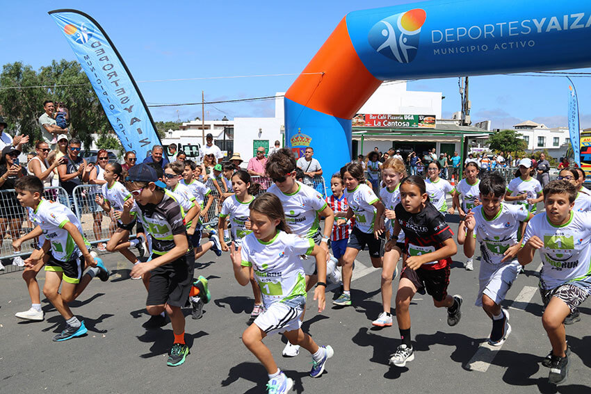 Noticias Yaiza | La Wine Run Kids desata la alegría en las calles de Uga