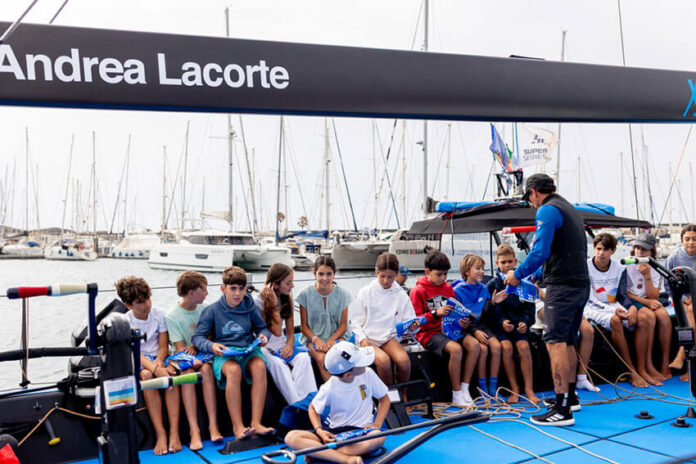 Noticias Playa Blanca | Marina Rubicón acerca la vela de alta competición a las nuevas generaciones en el marco de la 52 SUPER SERIES