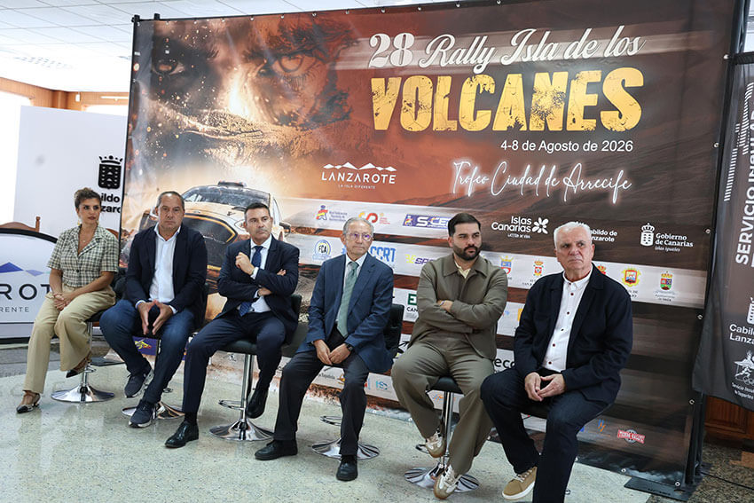 Lanzarote se prepara para la 28º edición del Rallye de Tierra Isla de Los Volcanes