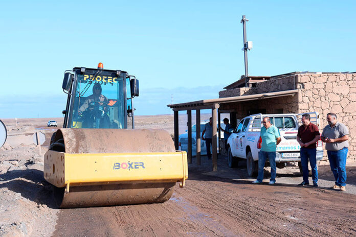 Arreglo-Camino-Papagayo Noticias Playa Blanca | El Cabildo inicia los trabajos de acondicionamiento del acceso al Área de Acampada en Papagayo