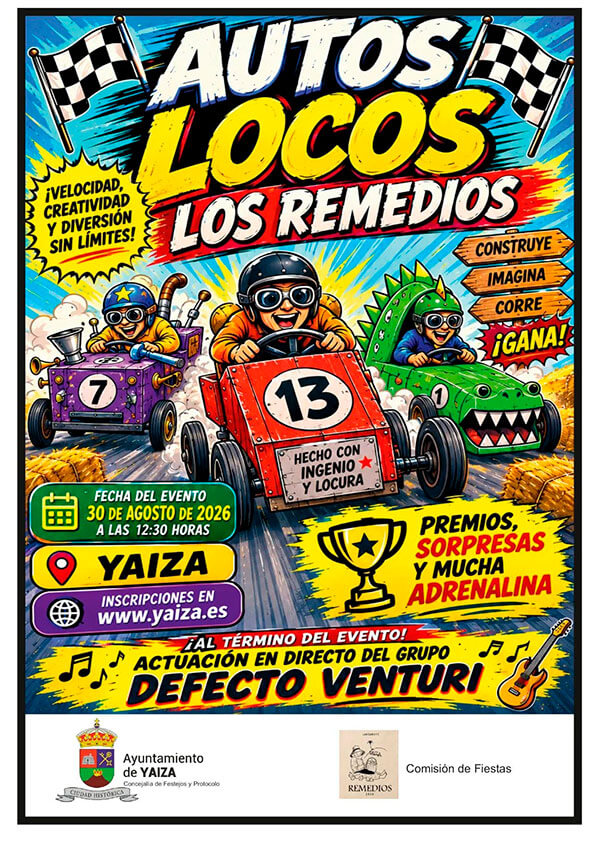 I-Carrera-Autos-Locos-Los-Remedios Noticias Yaiza | Las Fiestas de Los Remedios estrenan su primera carrera de ‘Autos Locos’