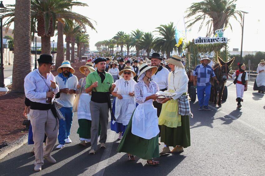 La romería de Yaiza destaca por solidaridad y participación La romería de Yaiza destaca por solidaridad y participación