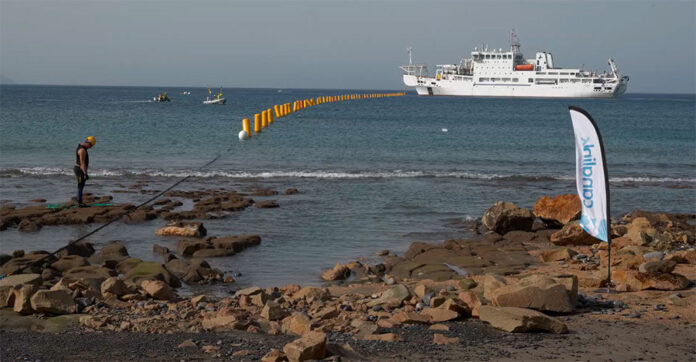 Amarre-Playa-Blanca Noticias | Canalink culmina el despliegue de 553 kilómetros de cable submarino del proyecto Atlántica