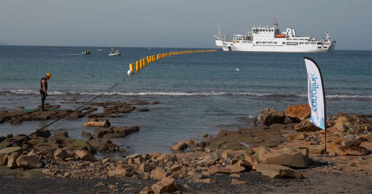 Noticias | Canalink culmina el despliegue de 553 kilómetros de cable submarino del proyecto Atlántica