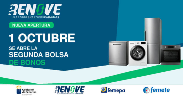 Plan Renove Gob Can Noticias | El Gobierno lanza una nueva remesa de bonos del Plan Renove de Electrodomésticos para el 1 de octubre