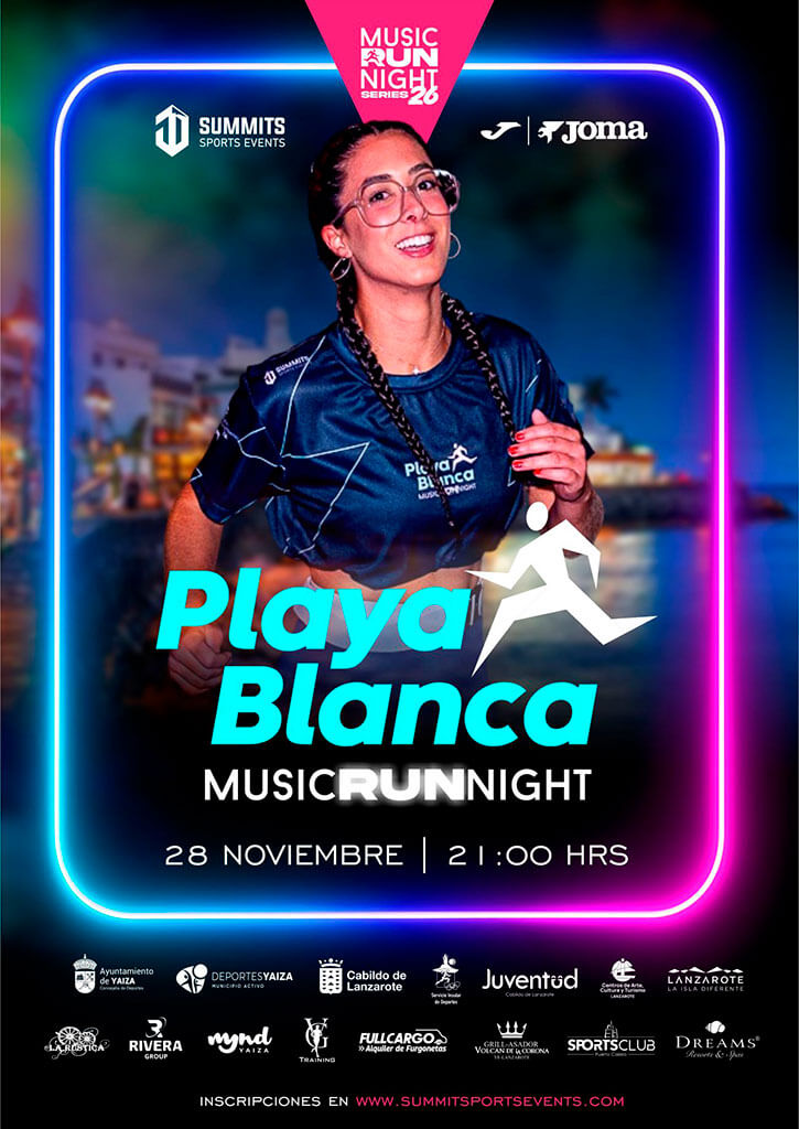 Noticias Playa Blanca | Playa Blanca abre inscripciones para su Music Run Night