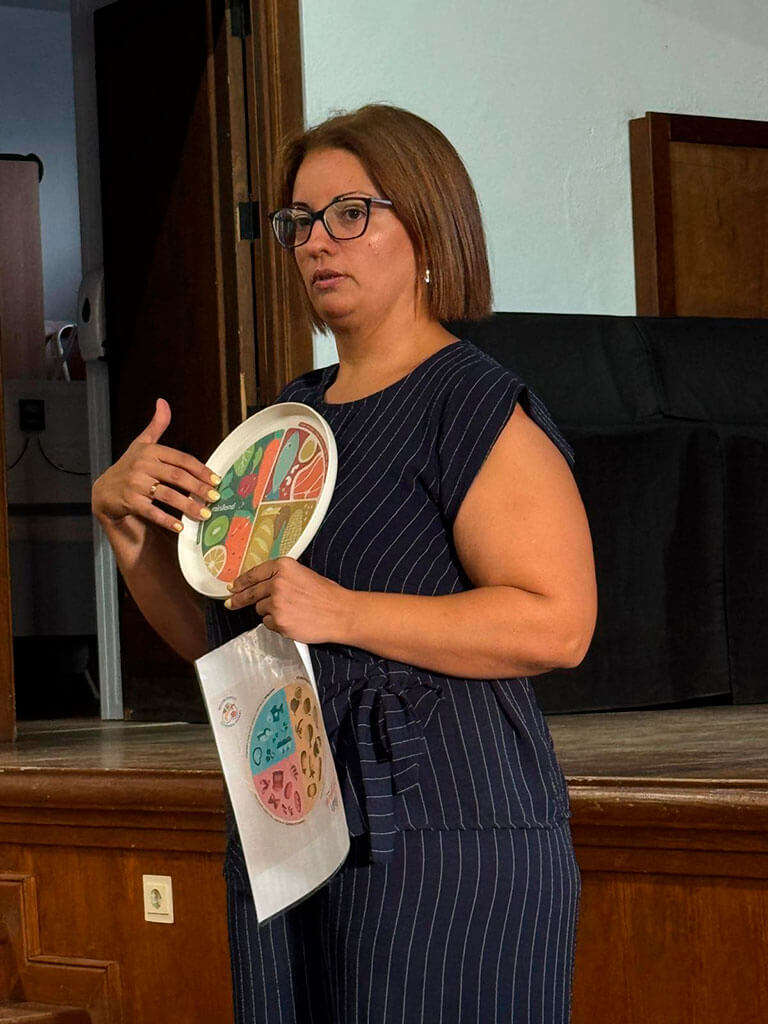 Yaiza pone en el punto de mira la alimentación y la salud