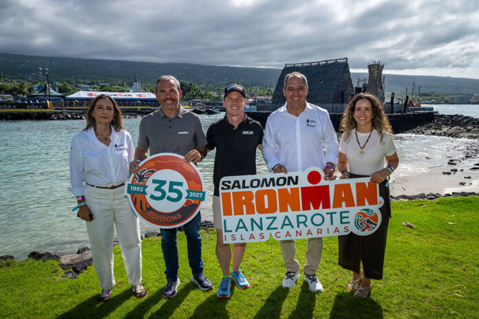 Presentación del Salomon IRONMAN Lanzarote en Kona Noticias | Lanzarote inicia en Kona la celebración del 35º aniversario de IRONMAN Lanzarote