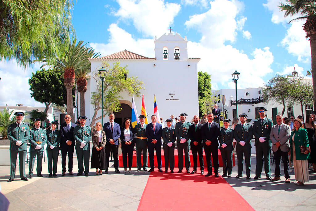 La Guardia Civil celebra el día de su patrona en Yaiza