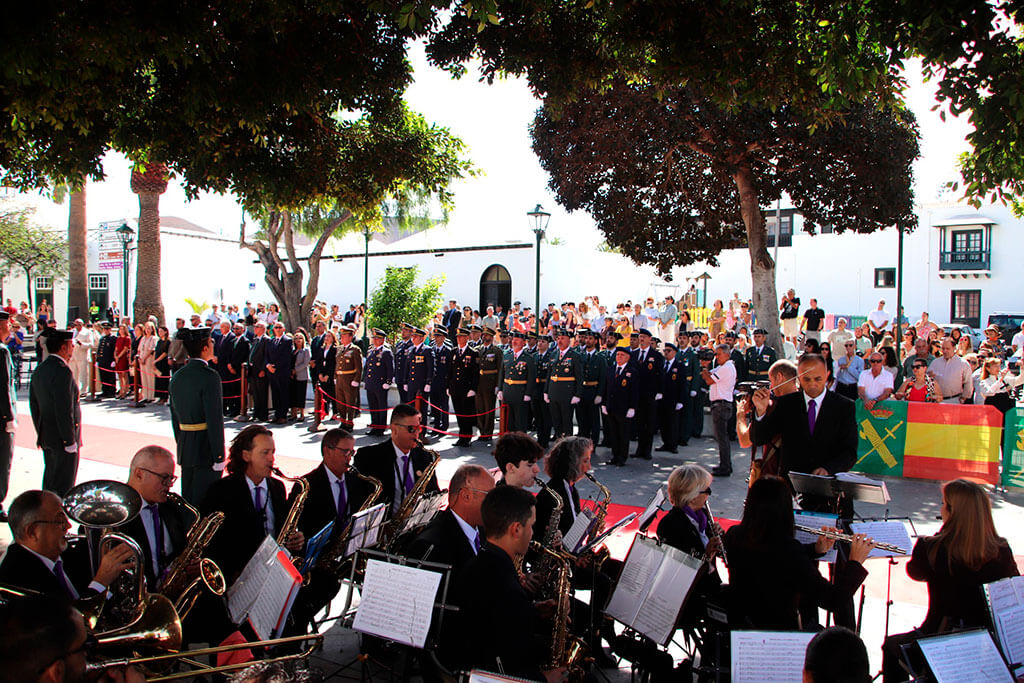La Guardia Civil celebra el día de su patrona en Yaiza