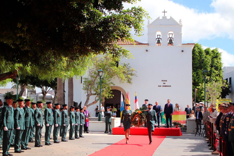 La Guardia Civil celebra el día de su patrona en Yaiza