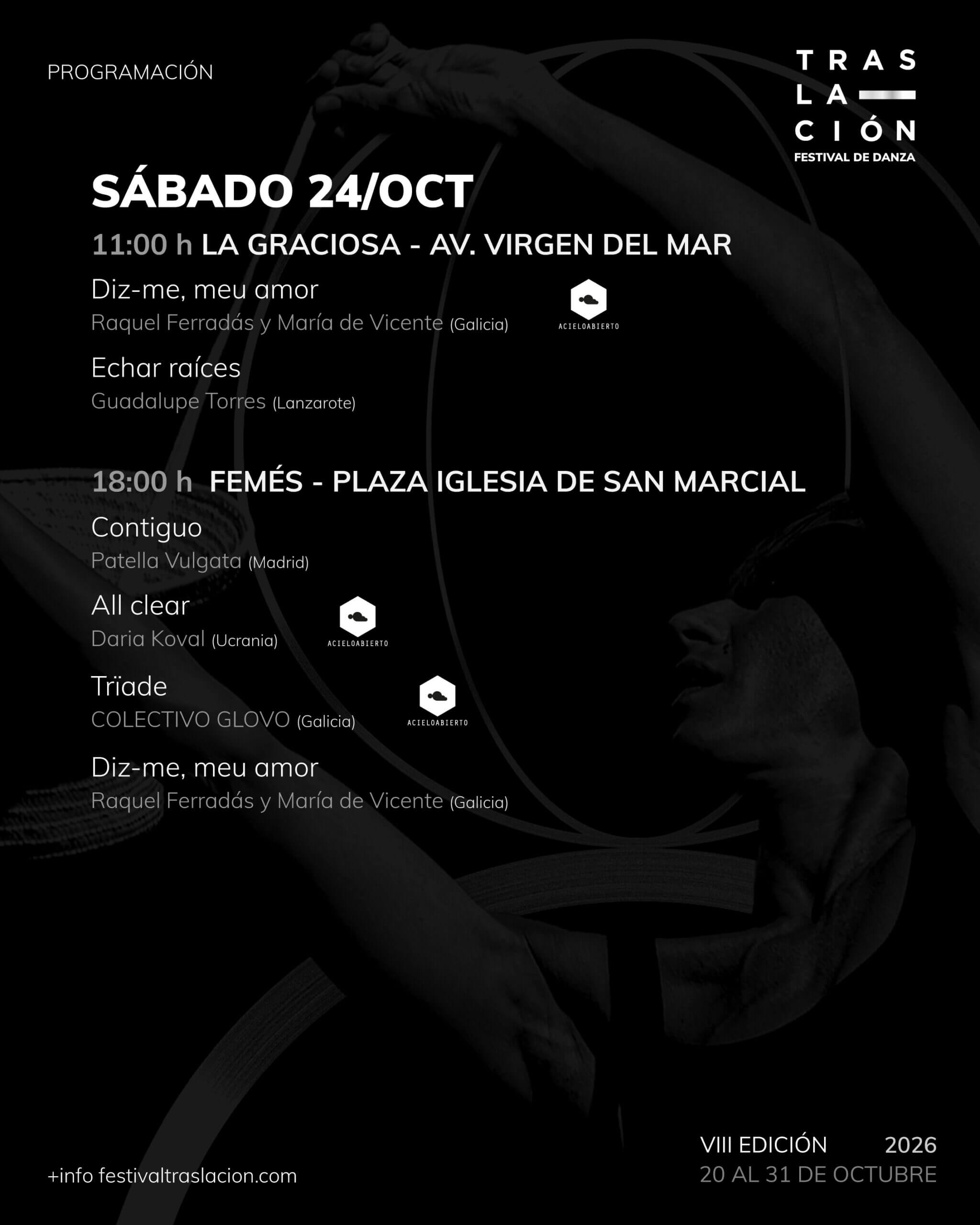 Festival de Danza Traslación en Femés