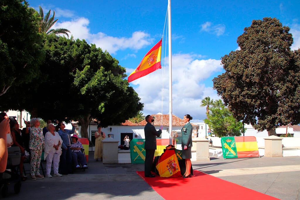 La Guardia Civil celebra el día de su patrona en Yaiza