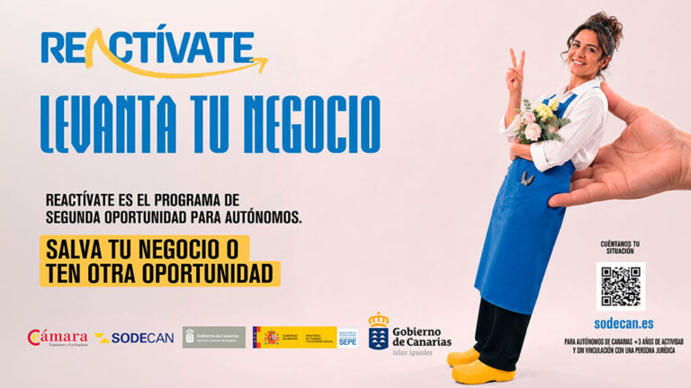 Noticias | La Cámara de Comercio se integra en la red especializada de “REACTÍVATE: Programa Segunda Oportunidad para Autónomos”